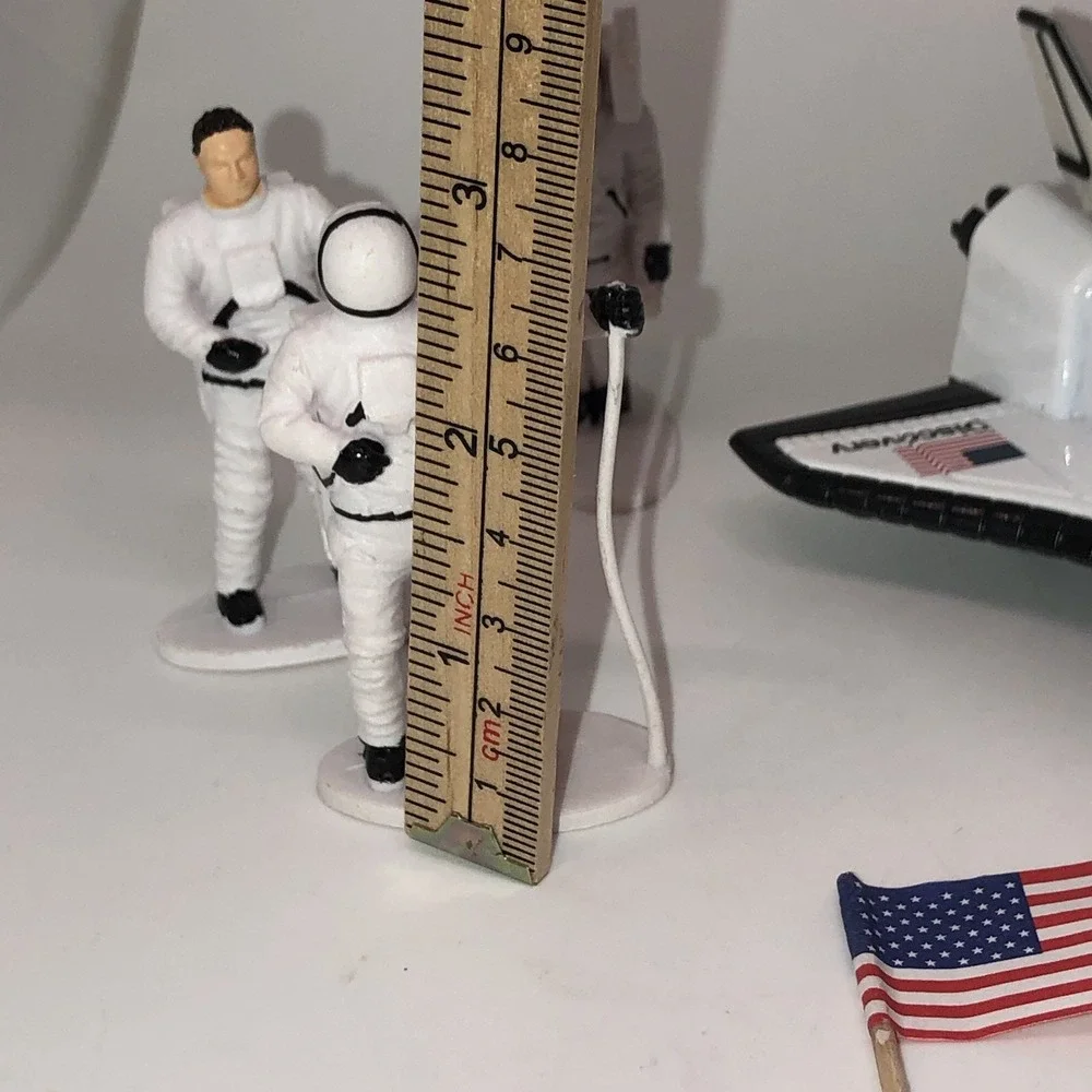 NASA Space Shuttle Discovery Astronaut Toy Lot Cake Topper Toppers